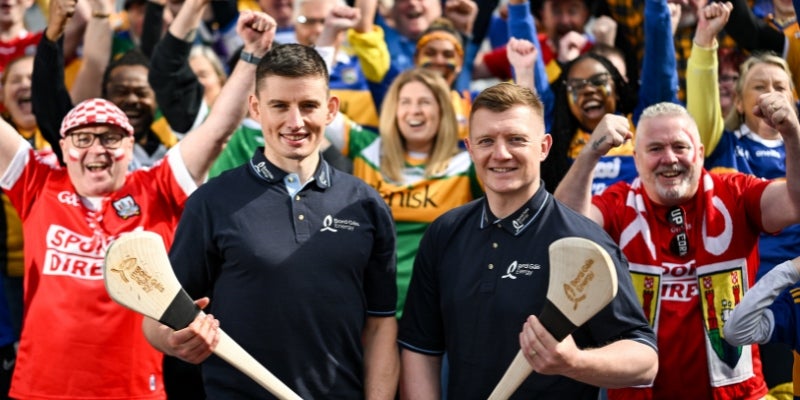 Hurling legend Joe Canning and Limerick hurler Gearóid Hegarty