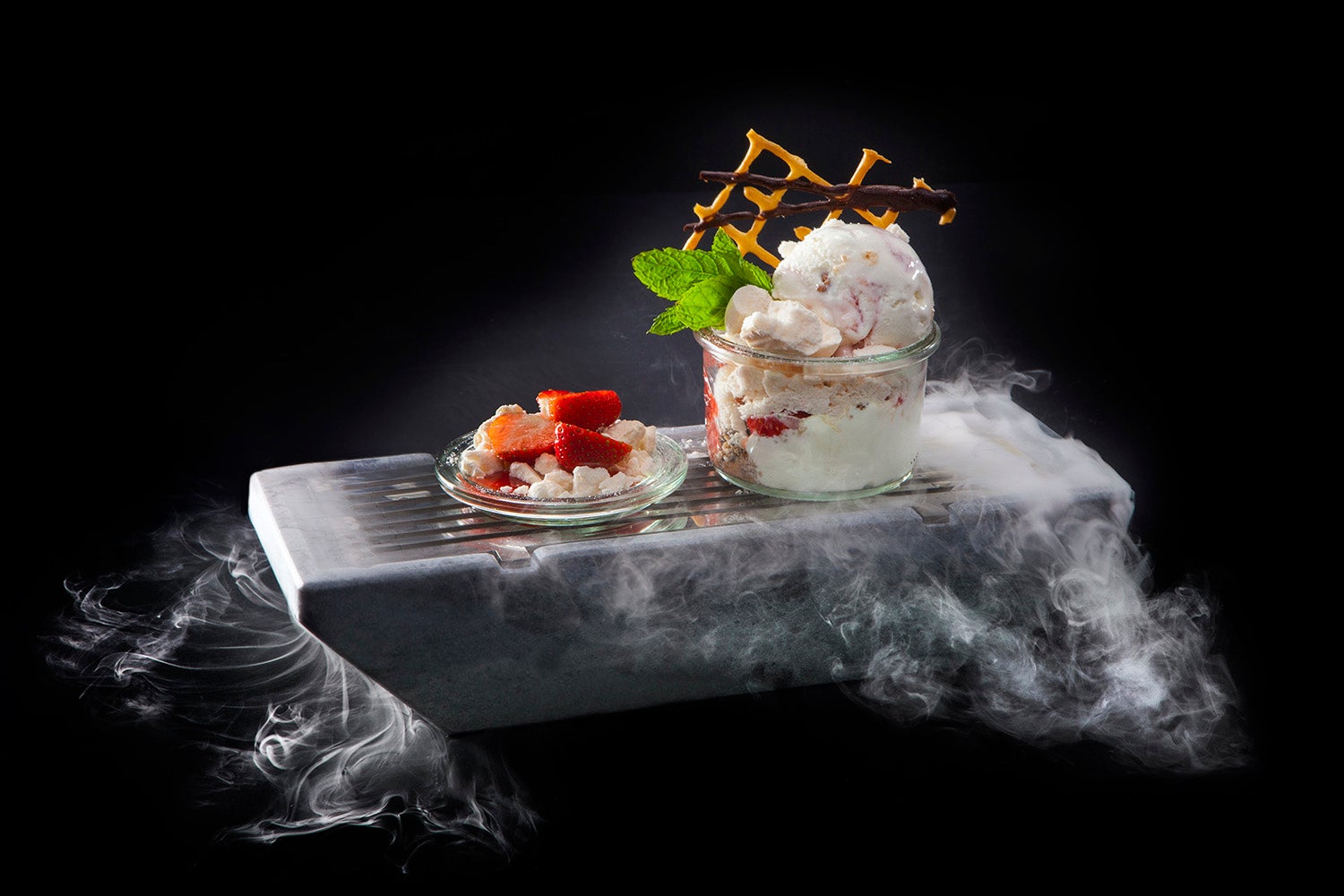 Hoogvliet product sfeer fotografie dessert ijs door CMN
