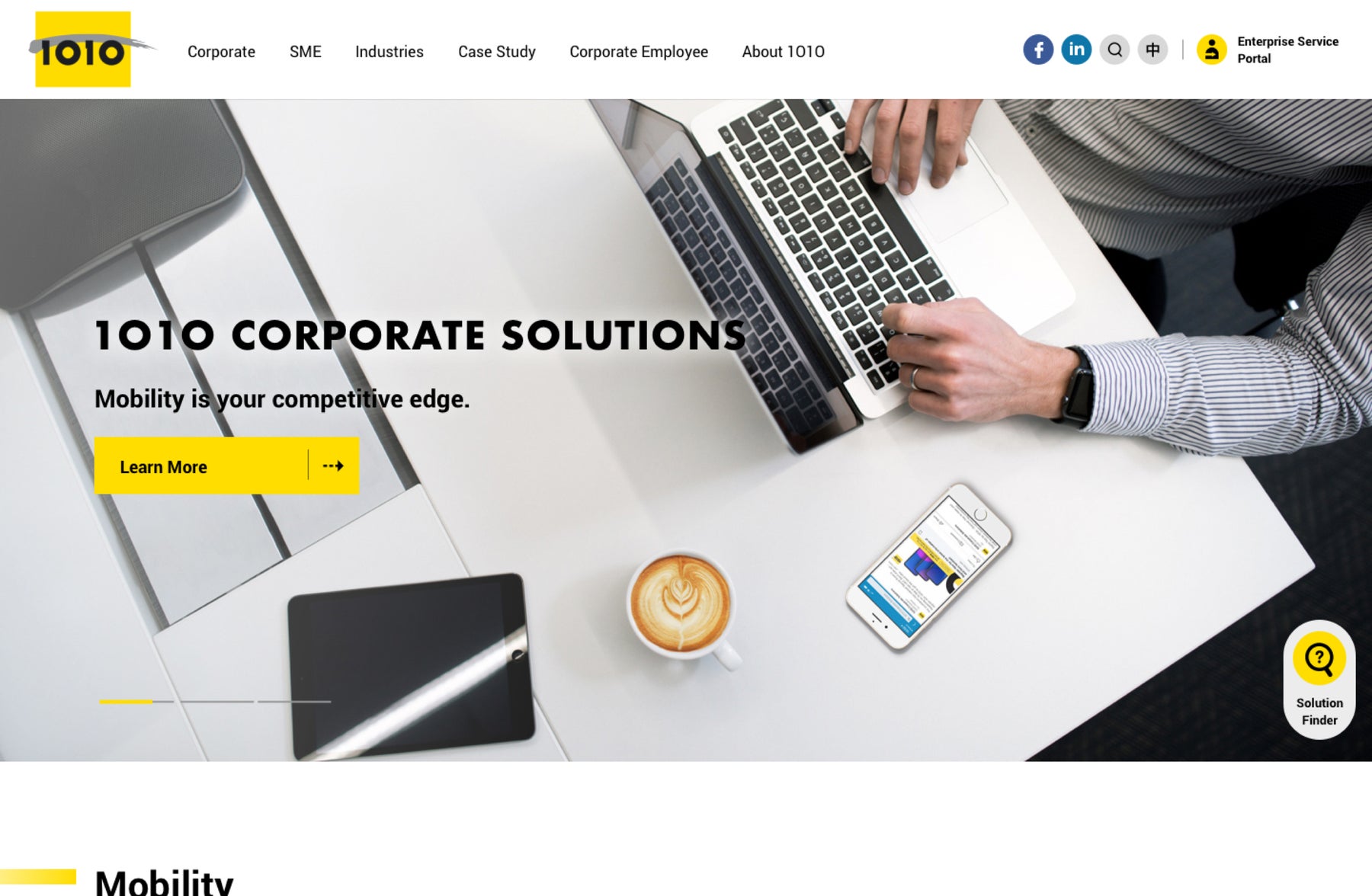 Creating a platform promoting Corporate Solutions for SME companies