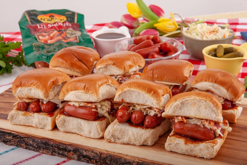 Li'l Smokie BBQ Sliders