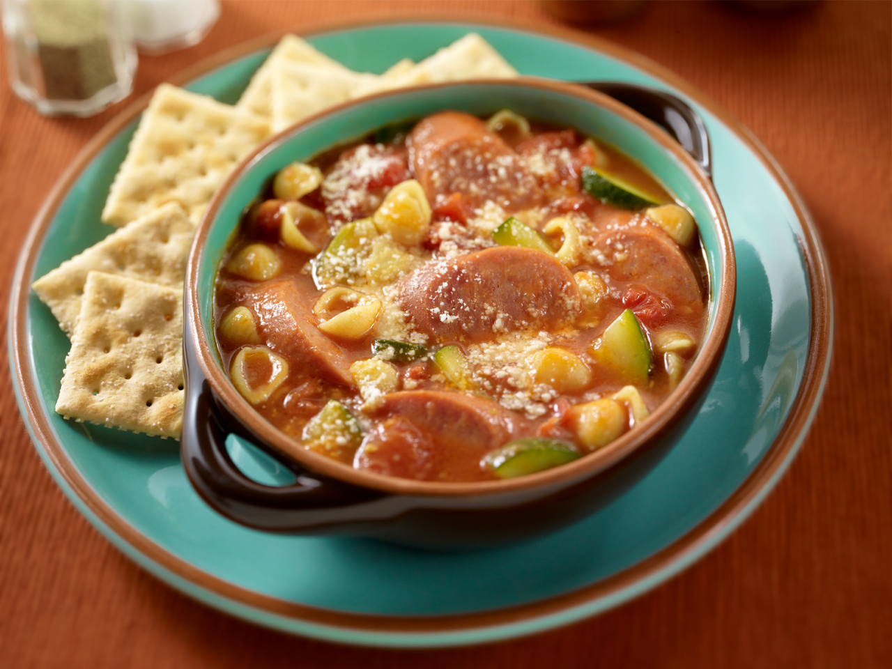 Smoked Sausage Minestrone
