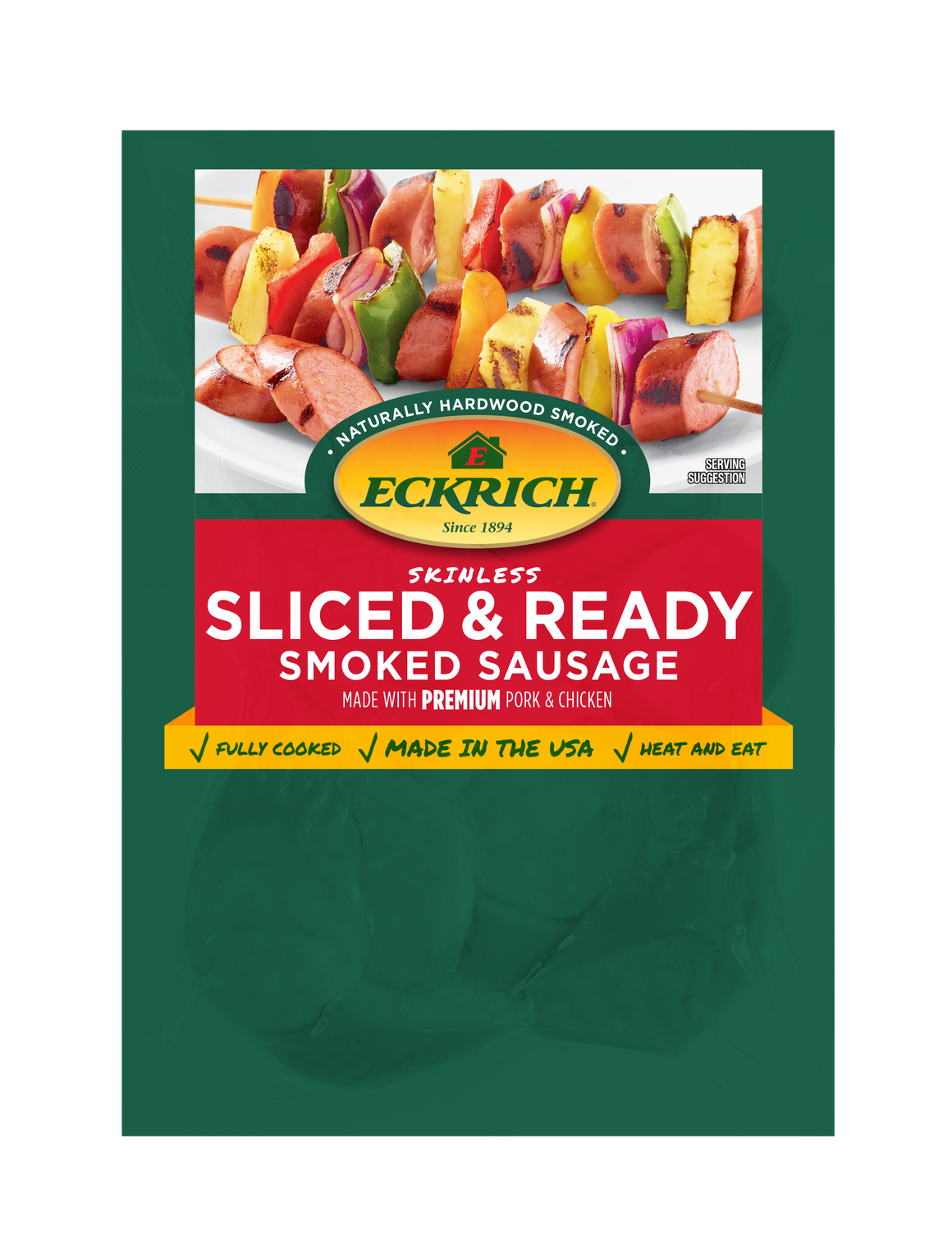 Sliced and Ready Original Skinless Smoked Sausage