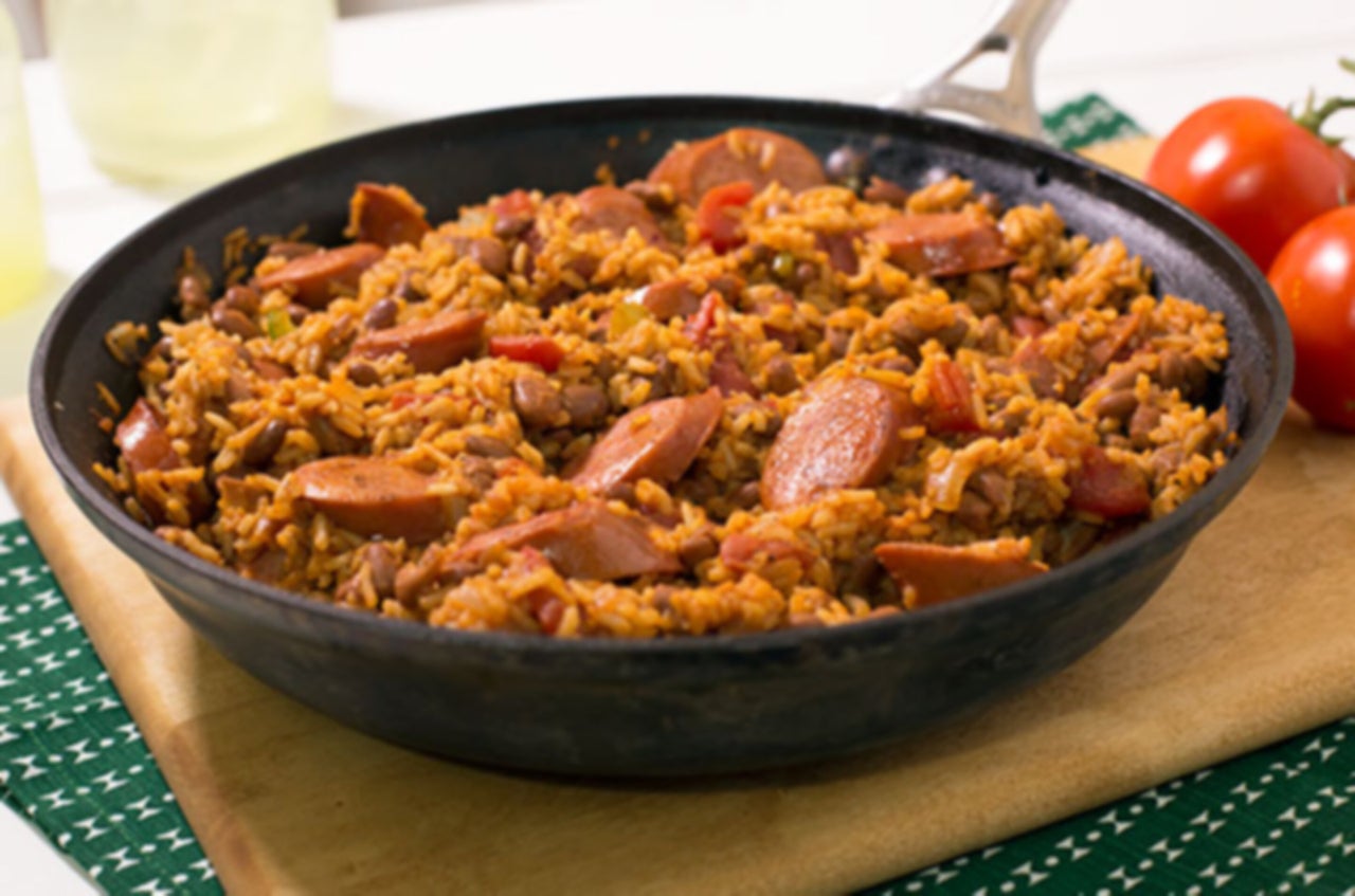Smoked Sausage-Studded Red Beans and Rice