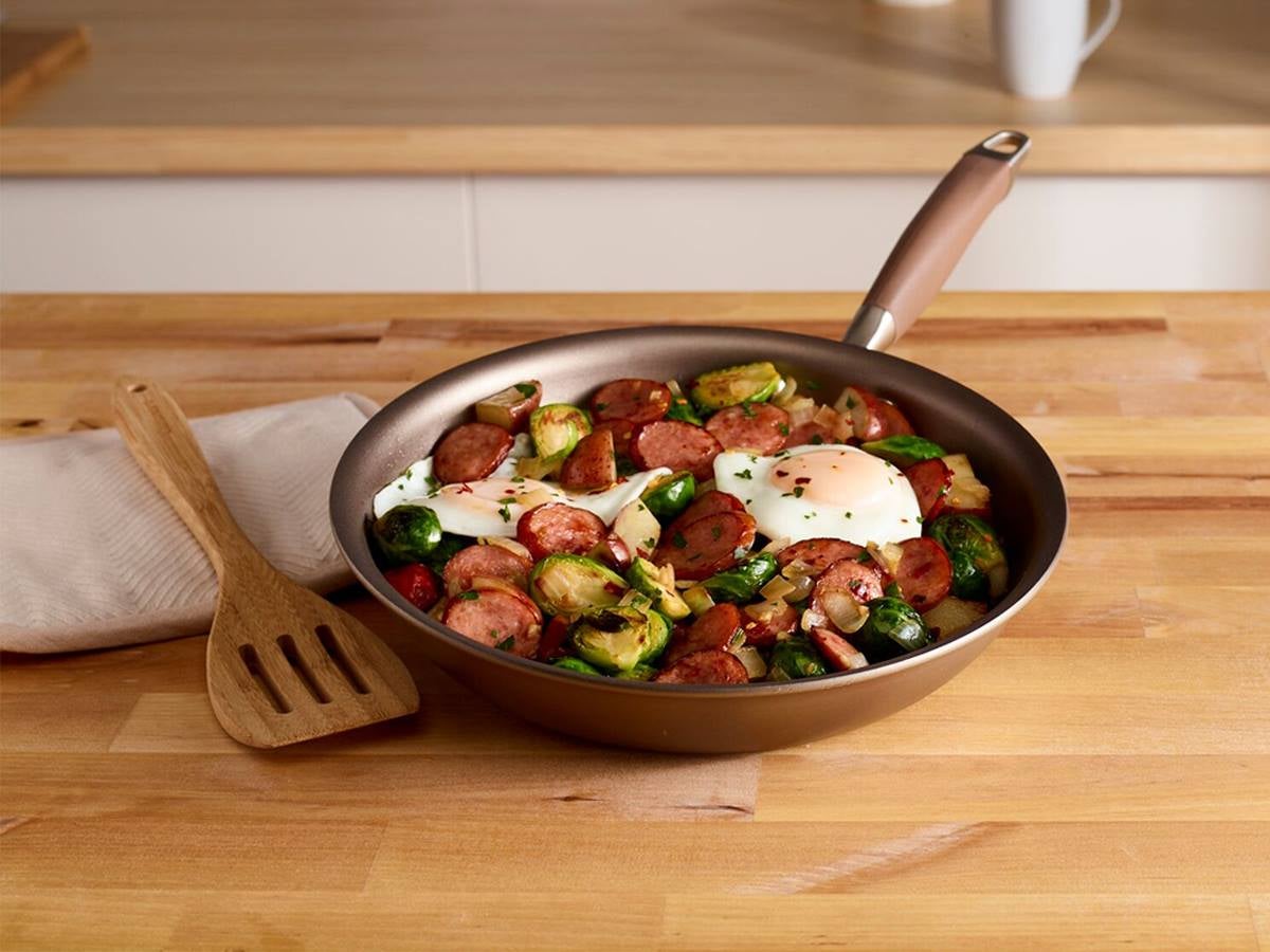 Breakfast Skillet with Smoked Sausage