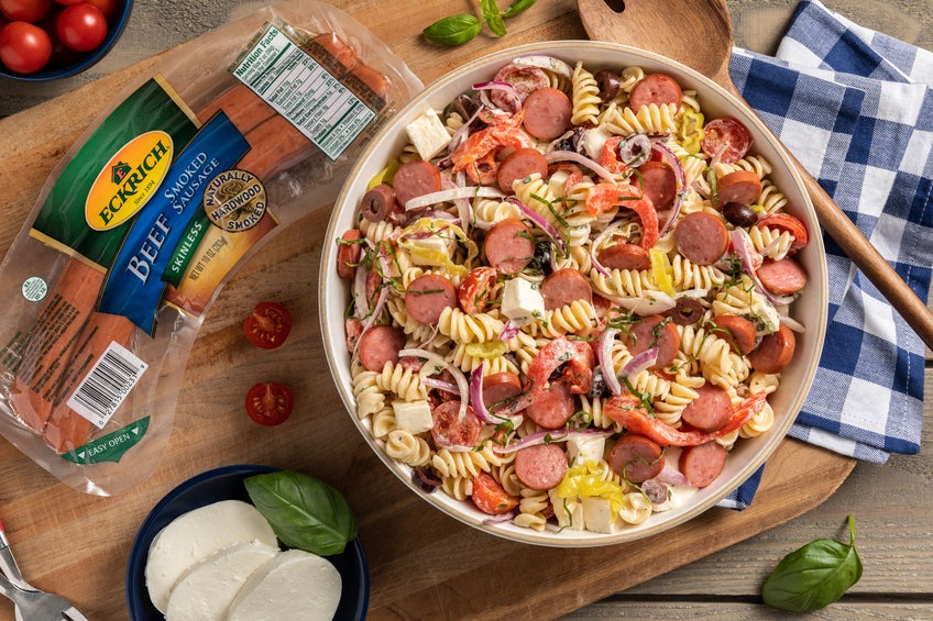 Italian Sausage Pasta Salad