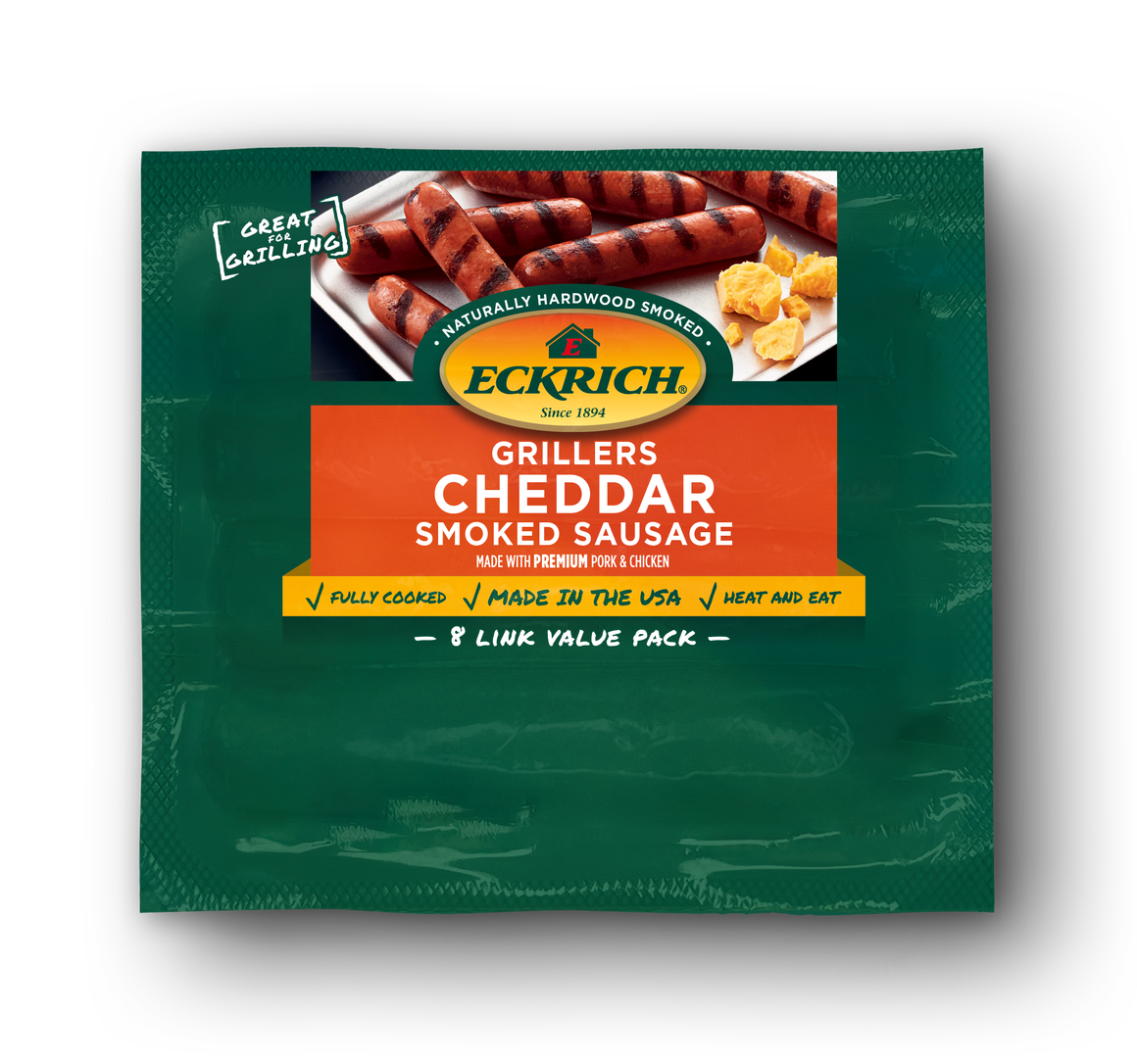 Cheddar Smoked Sausage Grillers