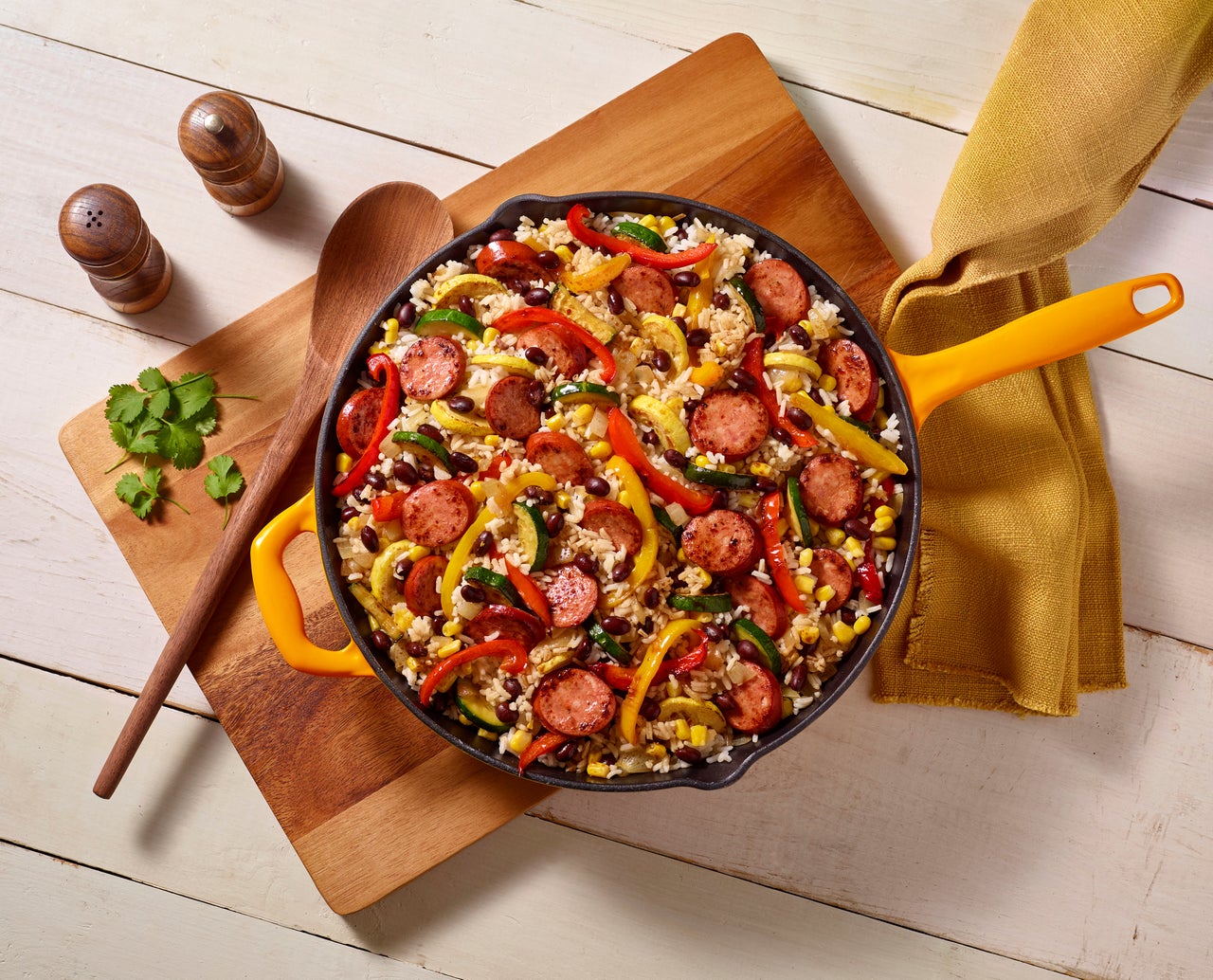 Confetti Andouille Skillet