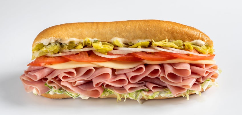 Italian Herb Mayo Ham Hoagie