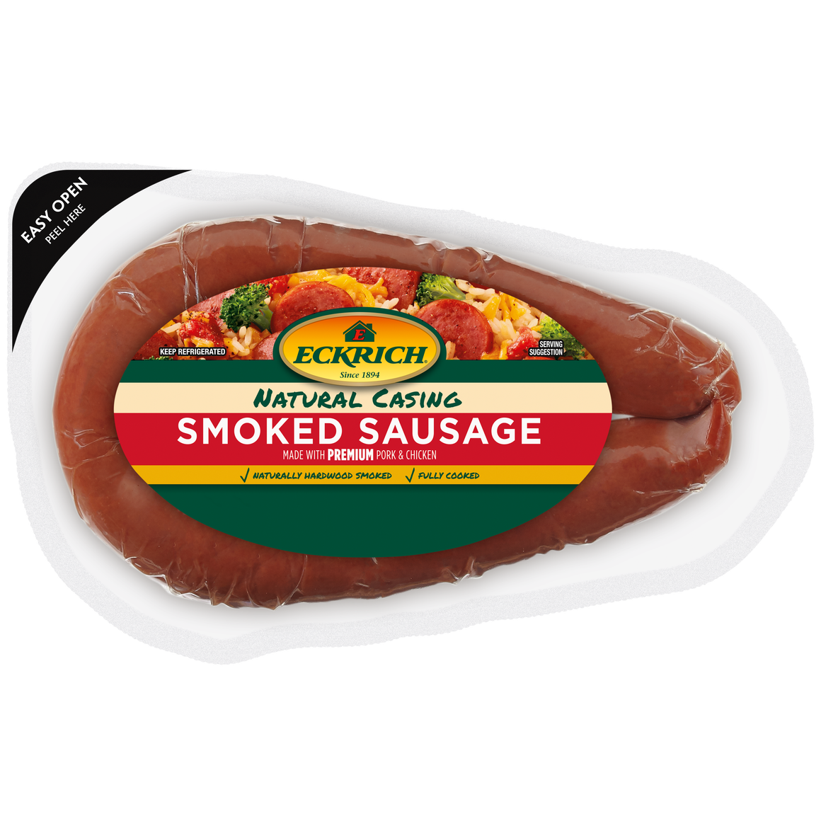 Original Natural Casing Smoked Sausage Loop