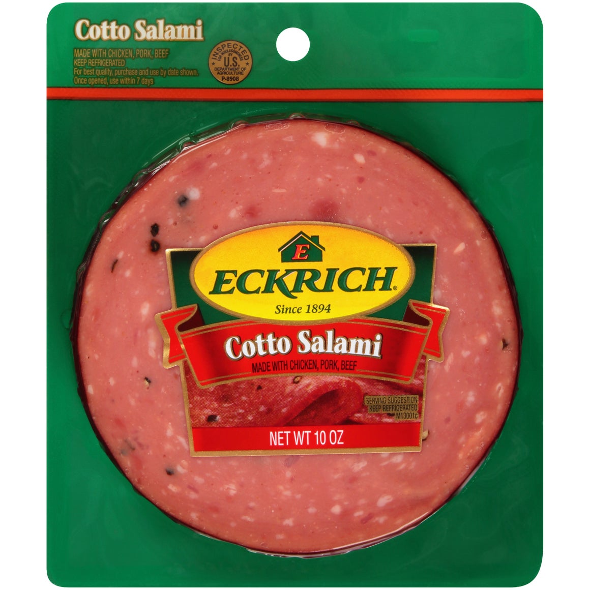 Sliced Cotto Salami