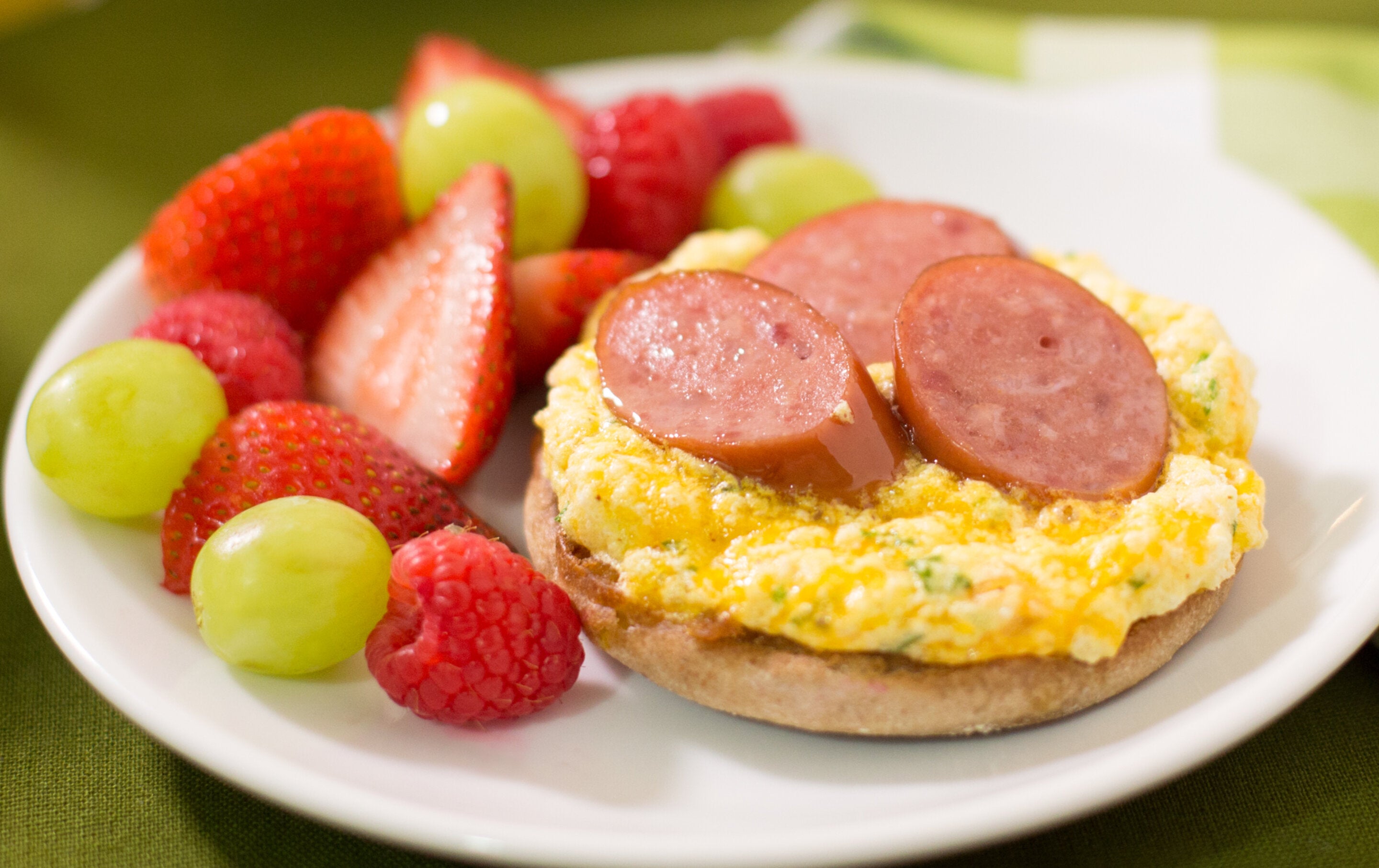 Smoked Sausage Brunch Sandwich