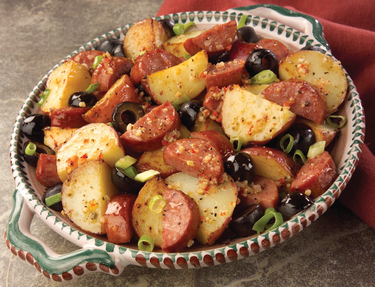 Potato Salad with Sausage
