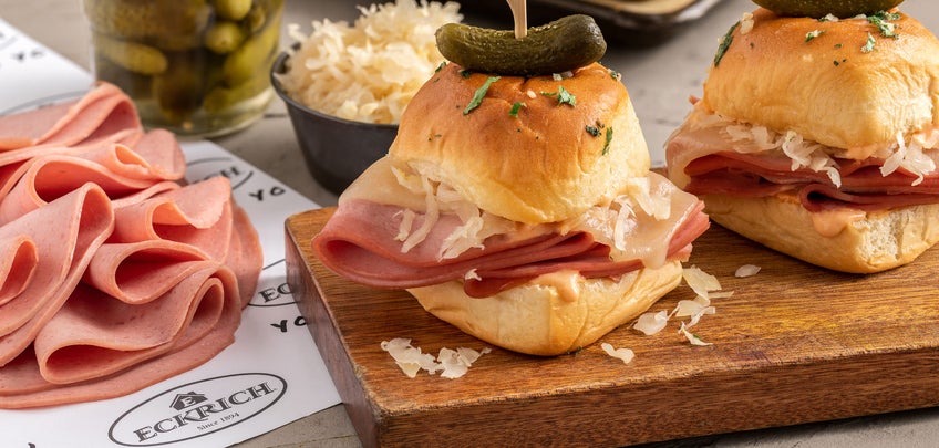 Bologna Reuben Sliders