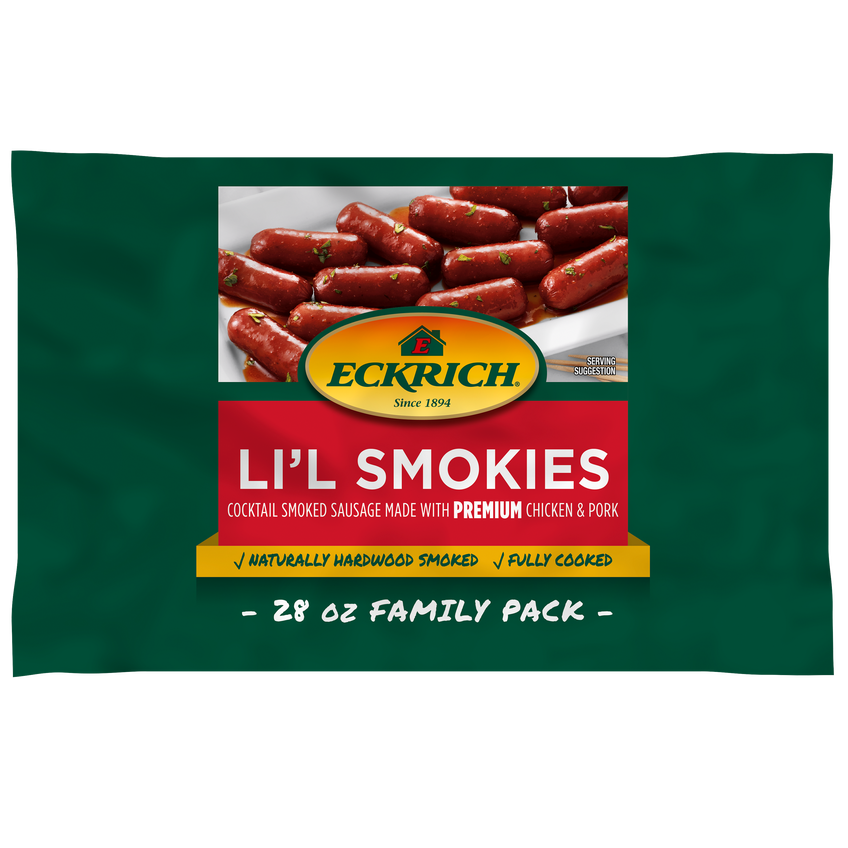 Li’l Smokies Original Cocktail Smoked Sausage Family Pack
