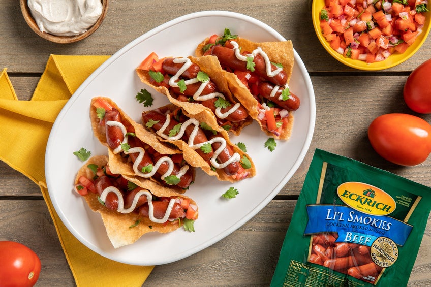 Mini Li’l Smokies Tacos