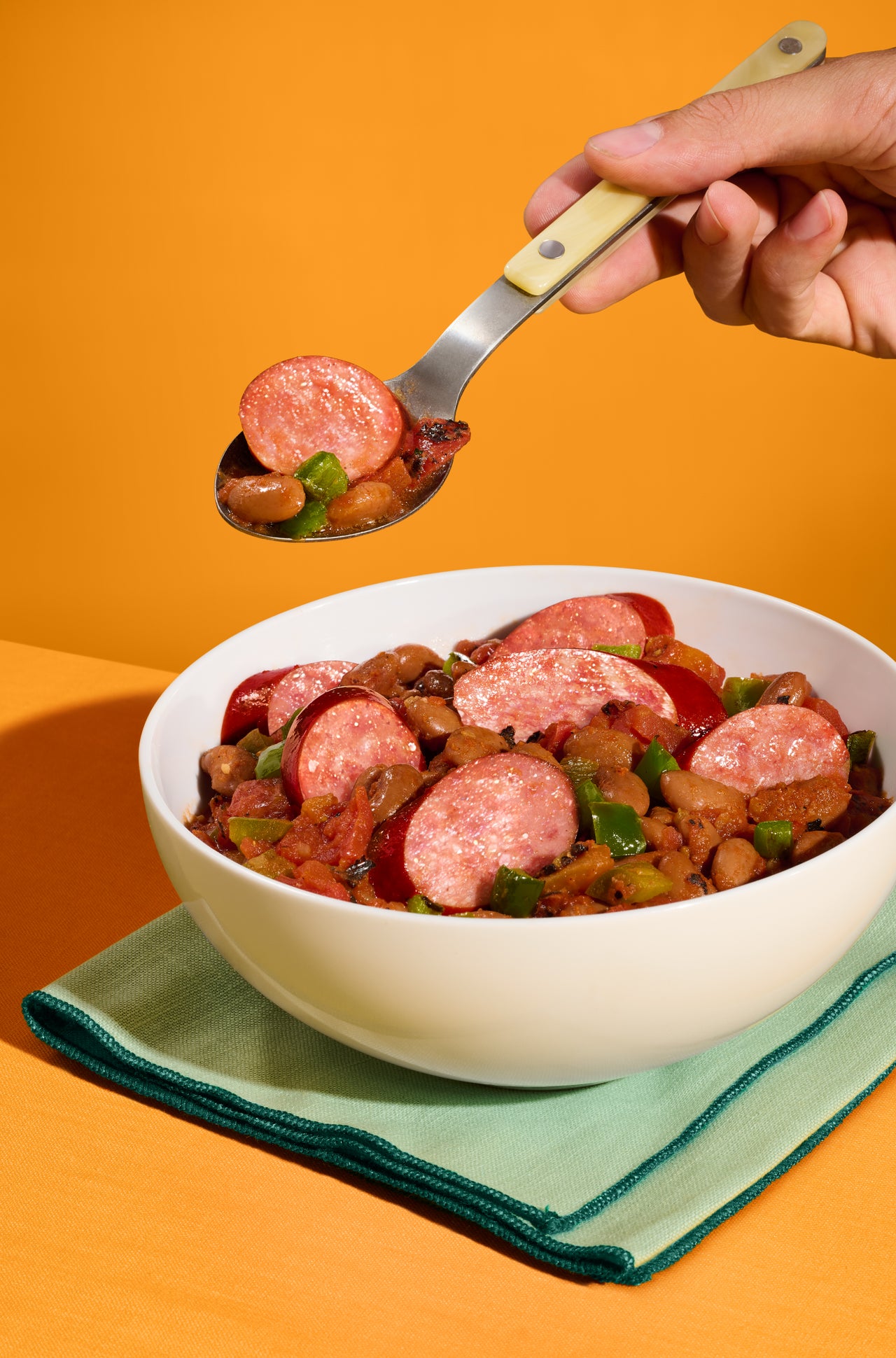 Smoked Sausage Chili