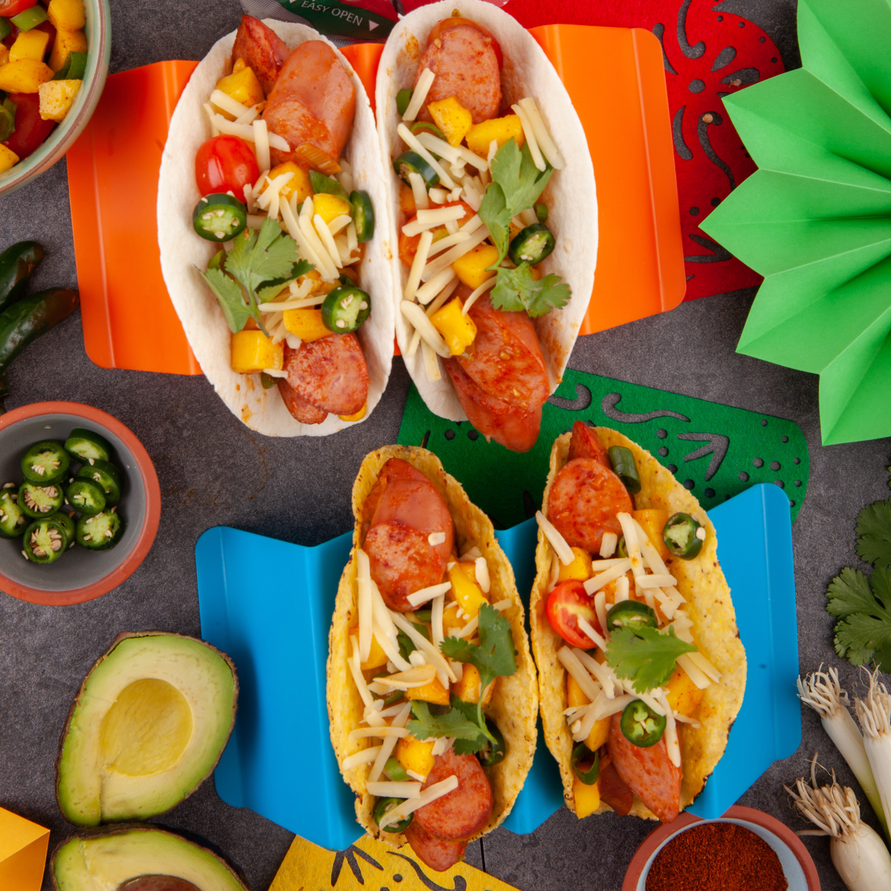 Turkey Sausage Taco