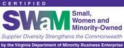 Small, Women and Minority-Owned Logo