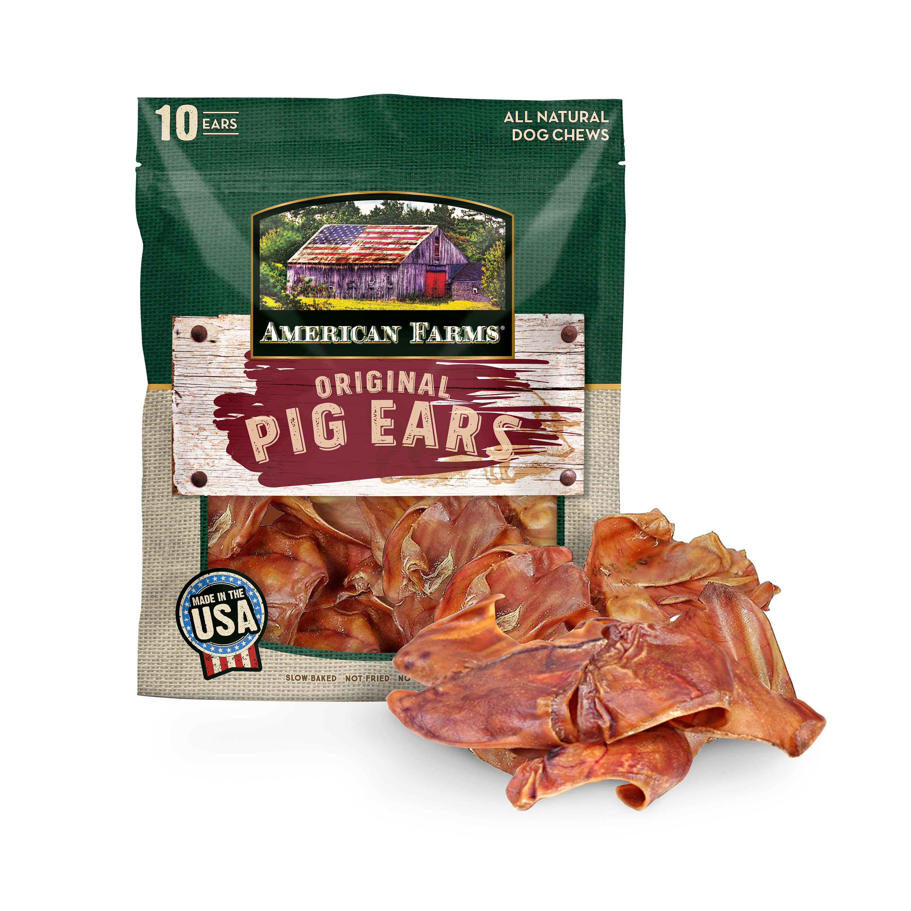 10 ct. Pig Ear Natural