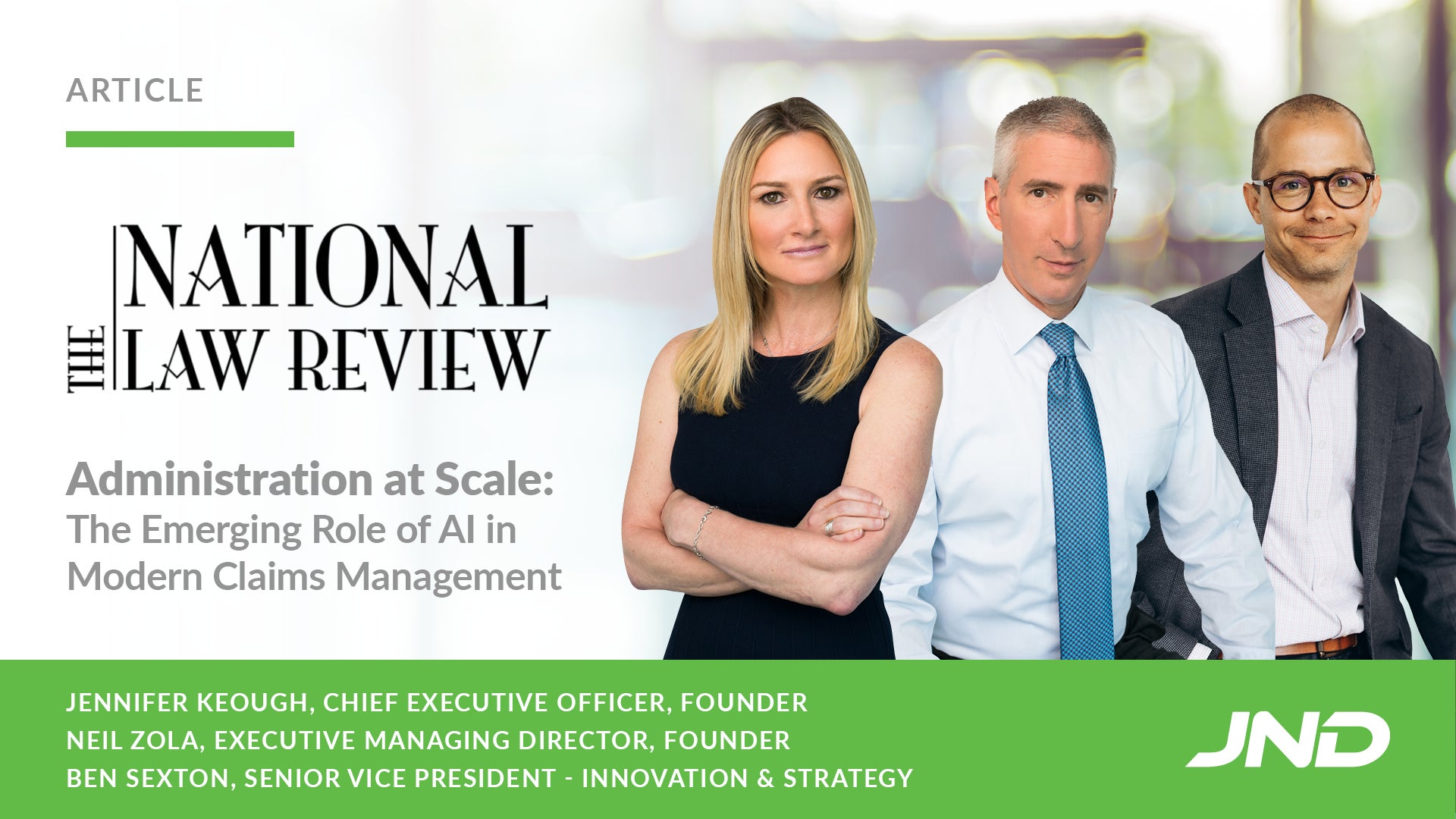 Administration at Scale: The Emerging Role of AI in Modern Claims Management