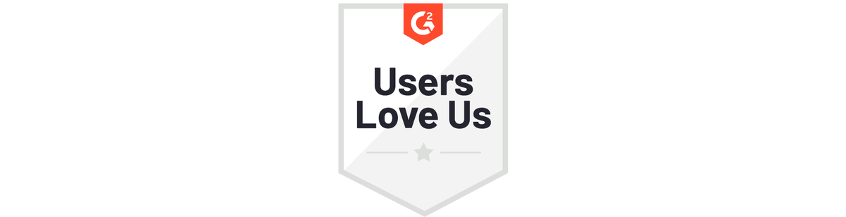 G2 - Users Love Us Badge