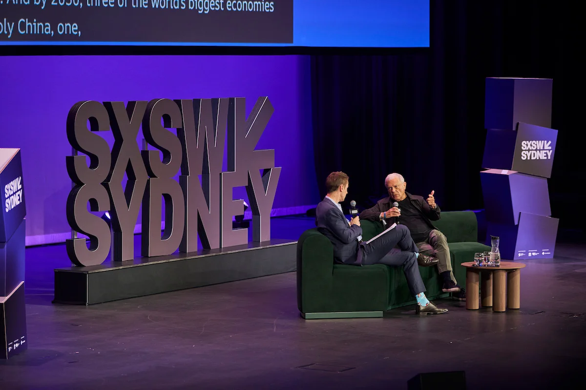 Picture of Sir Martin Sorrell at SXSW Sydney