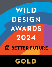 Picture of the Wild Design Awards logo in Gold 2024