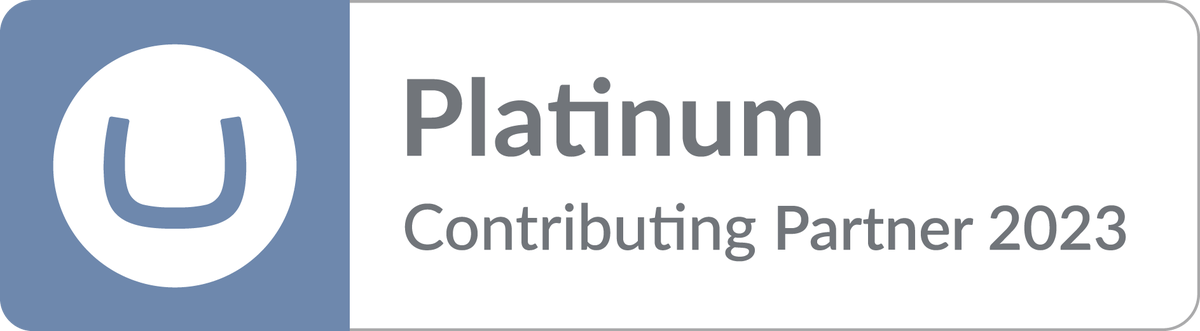 Umbraco Platinum and Contributing Partner logo