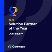 Optimizely Solution Partner of the Year logo
