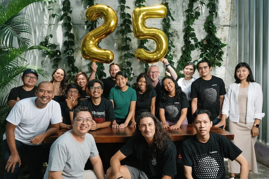 Bali team celebrate 25 years