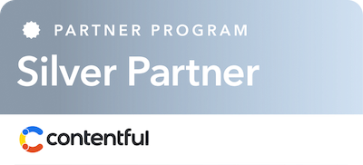 Contentful Silver Partner badge