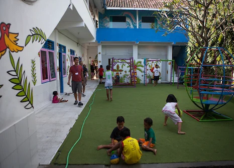 Orphanage playground
