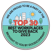 2023 Best Workplaces to Give Back logo