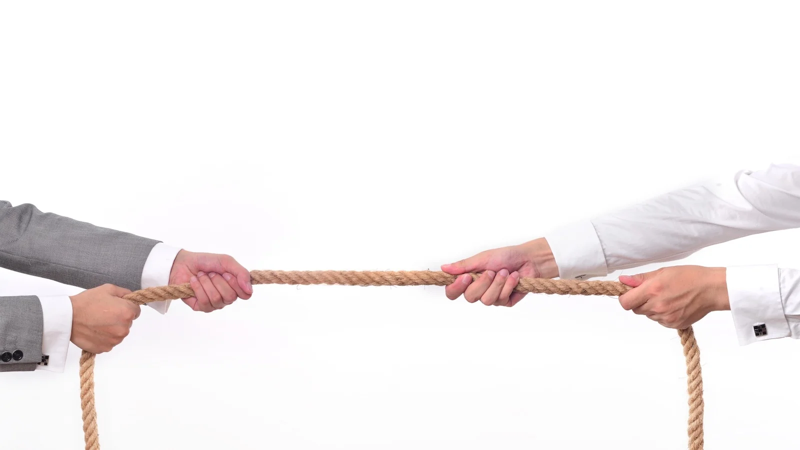Tug of war in the workplace