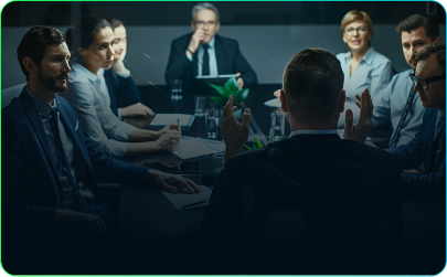 Engage in high-value B2B, B2G & policy-focused meetings