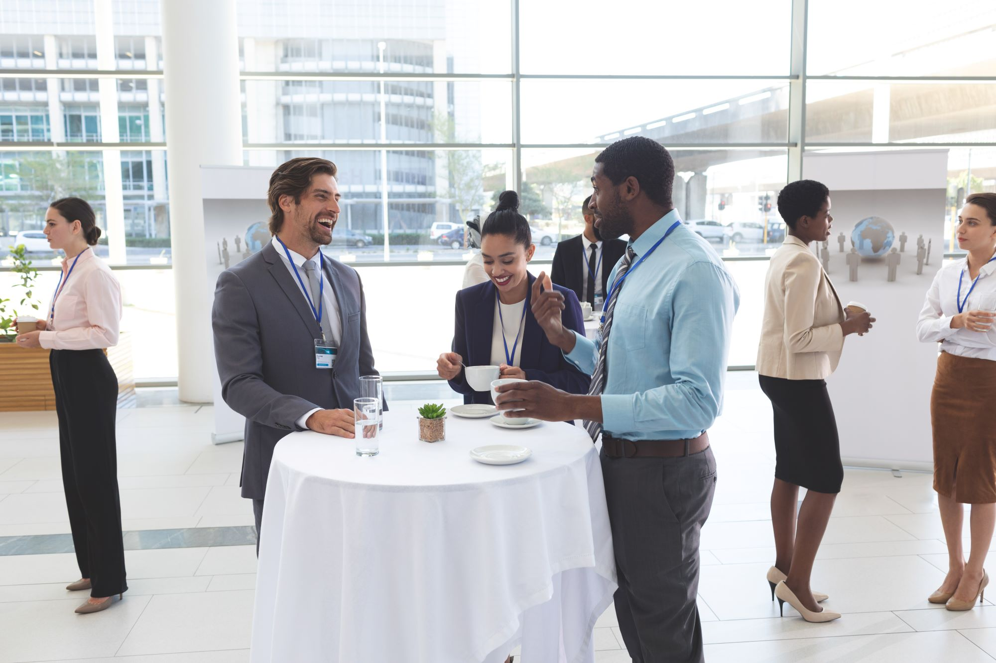 Users at conference
