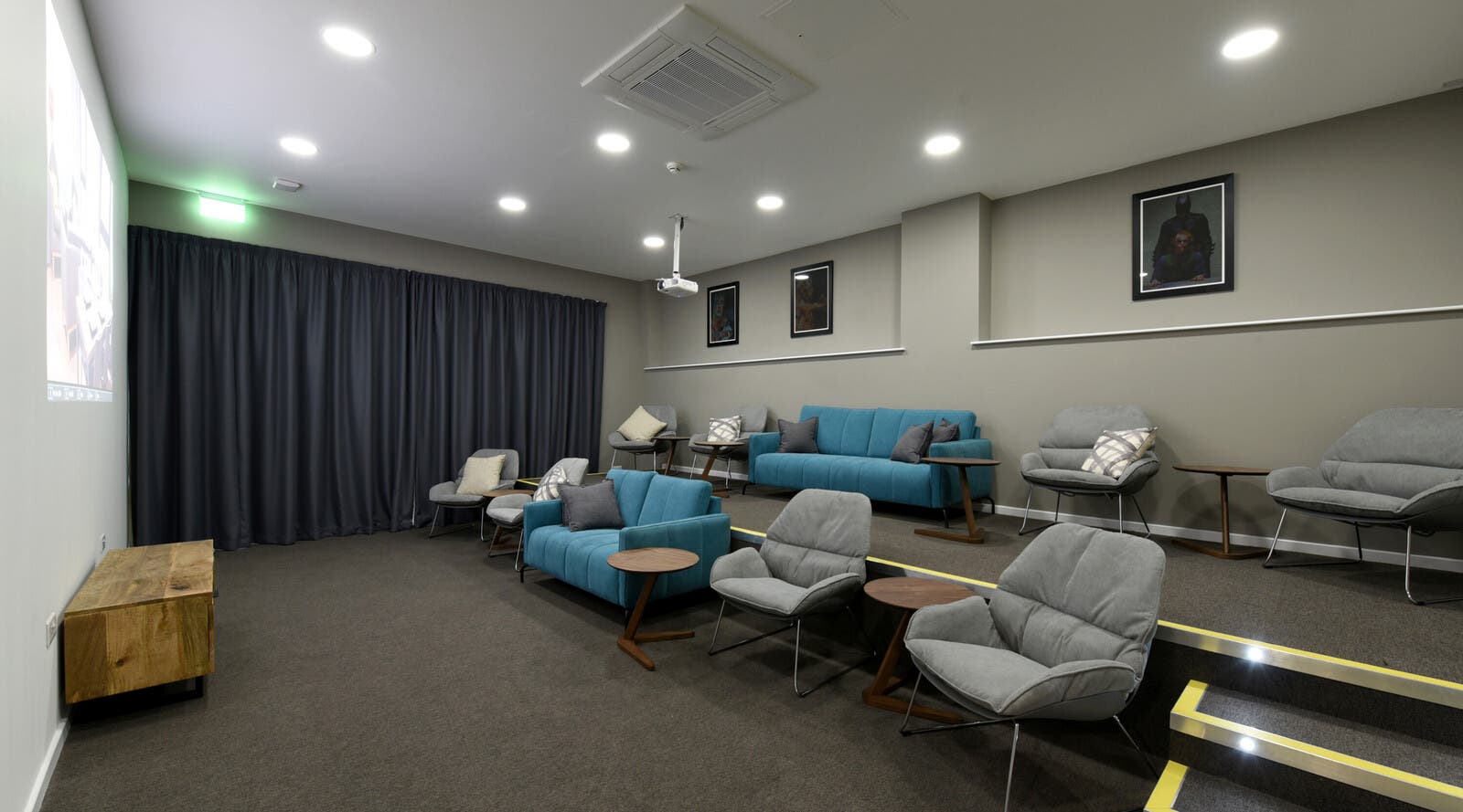 Strathclyde student accommodation cinema at St. Mungo's
