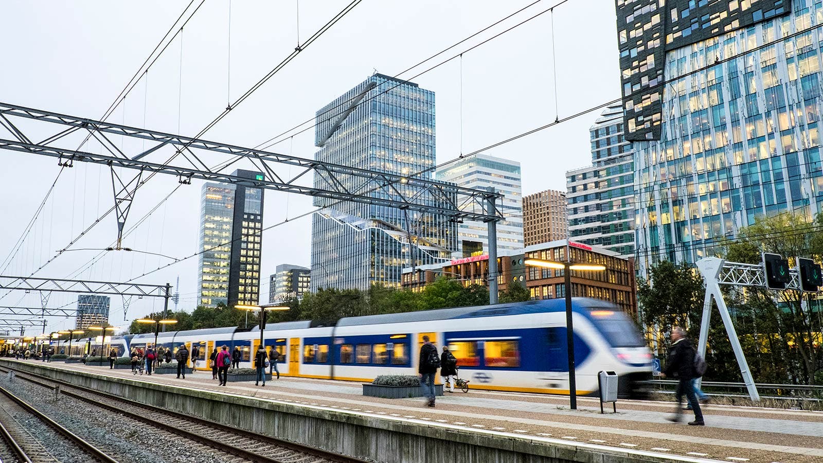 The Dutch rail network is one of the busiest in the world