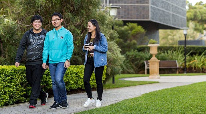 University of Sydney students on campus