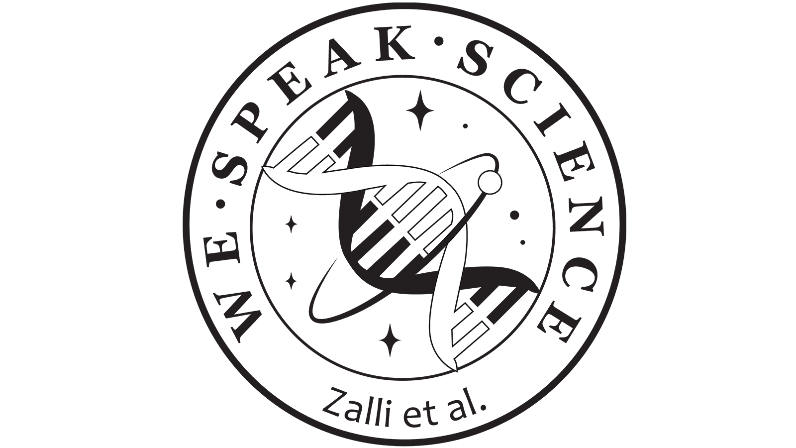 We speak science logo