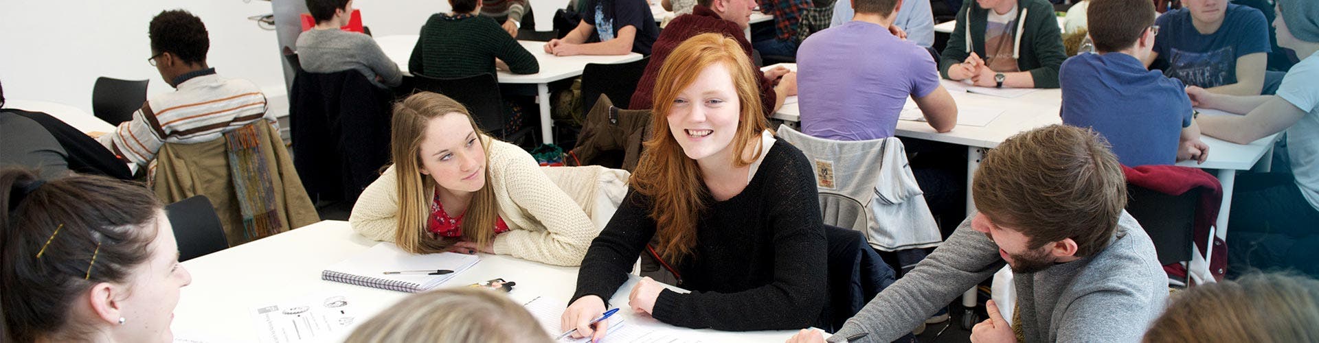 University of Strathclyde students in class