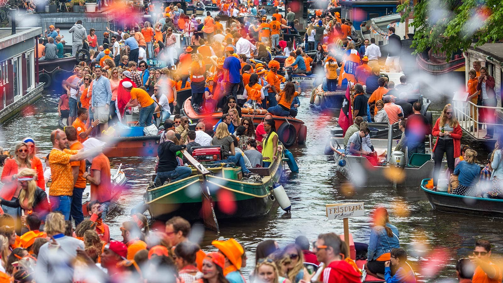 King's Day is celebrated every year on 27 April