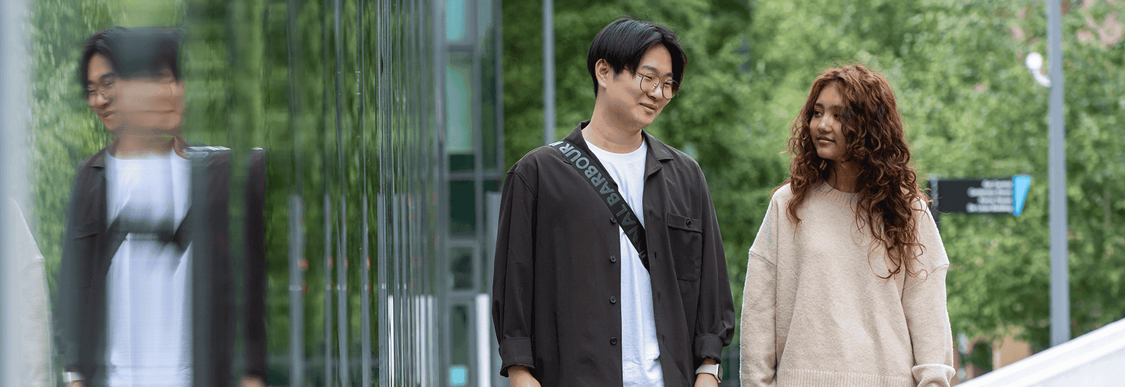 Kingston ISC student looking at the camera