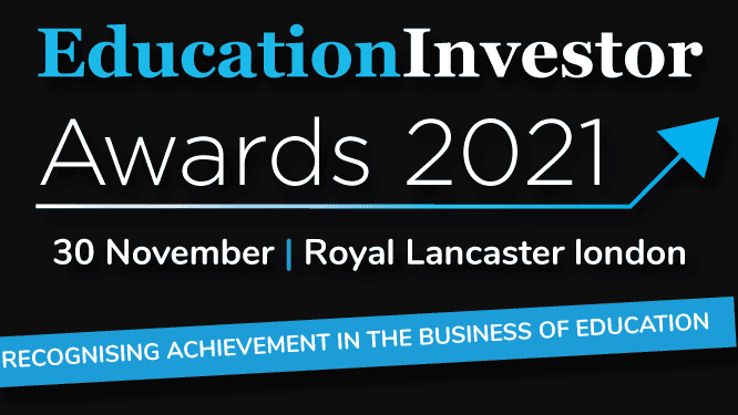 2021 Education Investor Awards logo