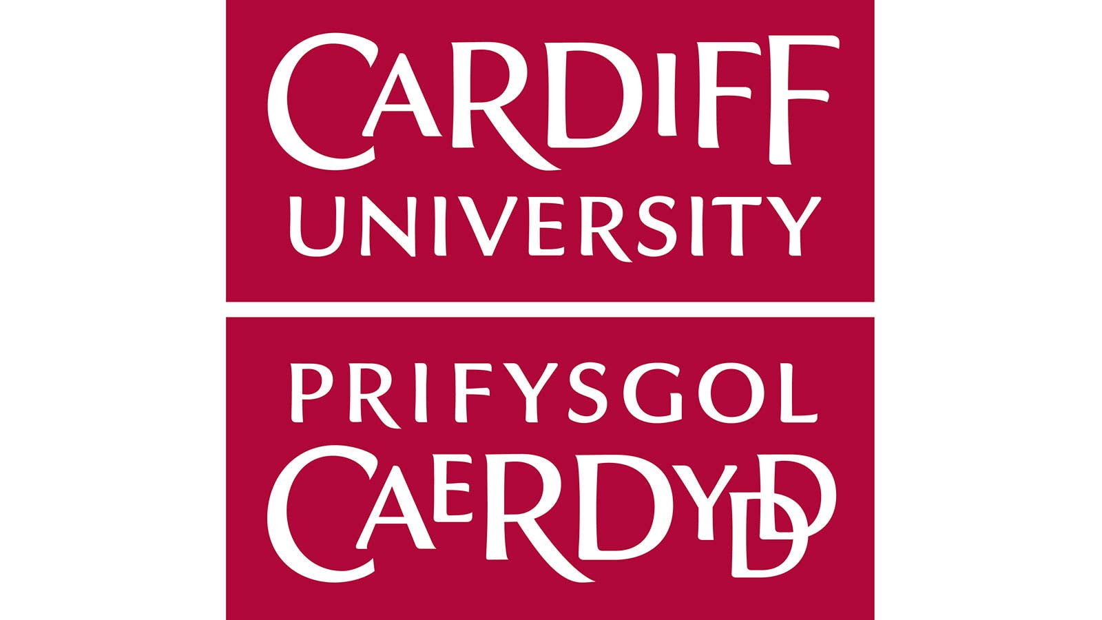 The Cardiff University logo.