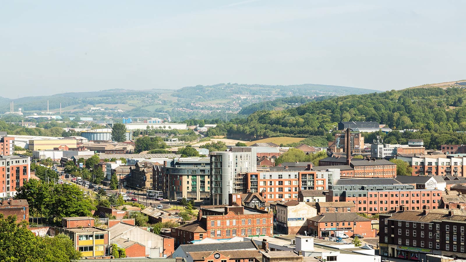 The city of Sheffield