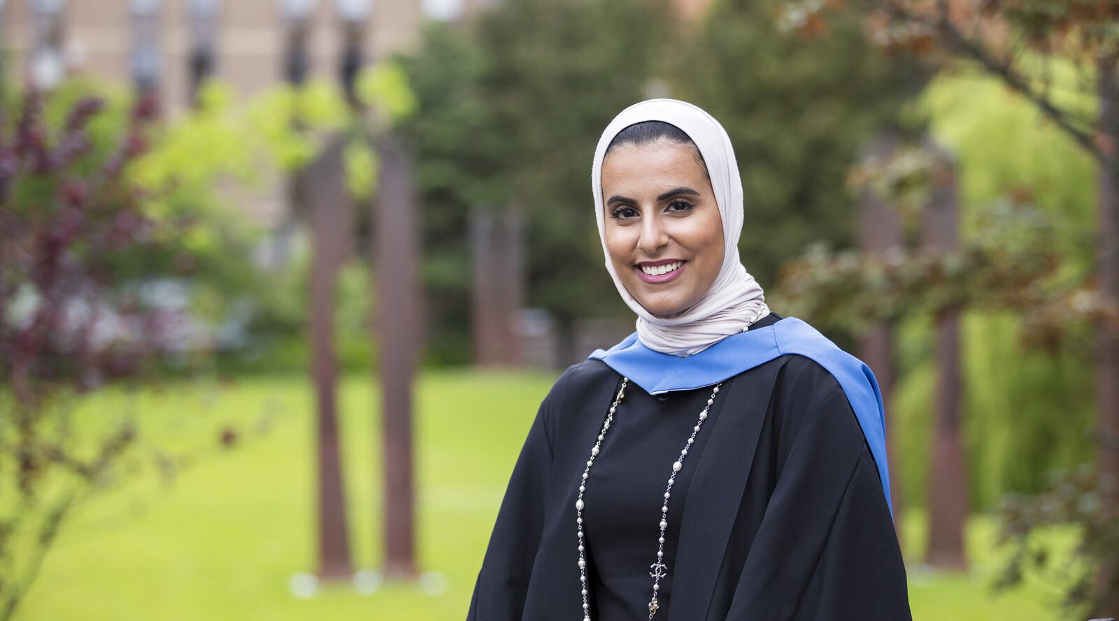 Maha, a University of Strathclyde graduate