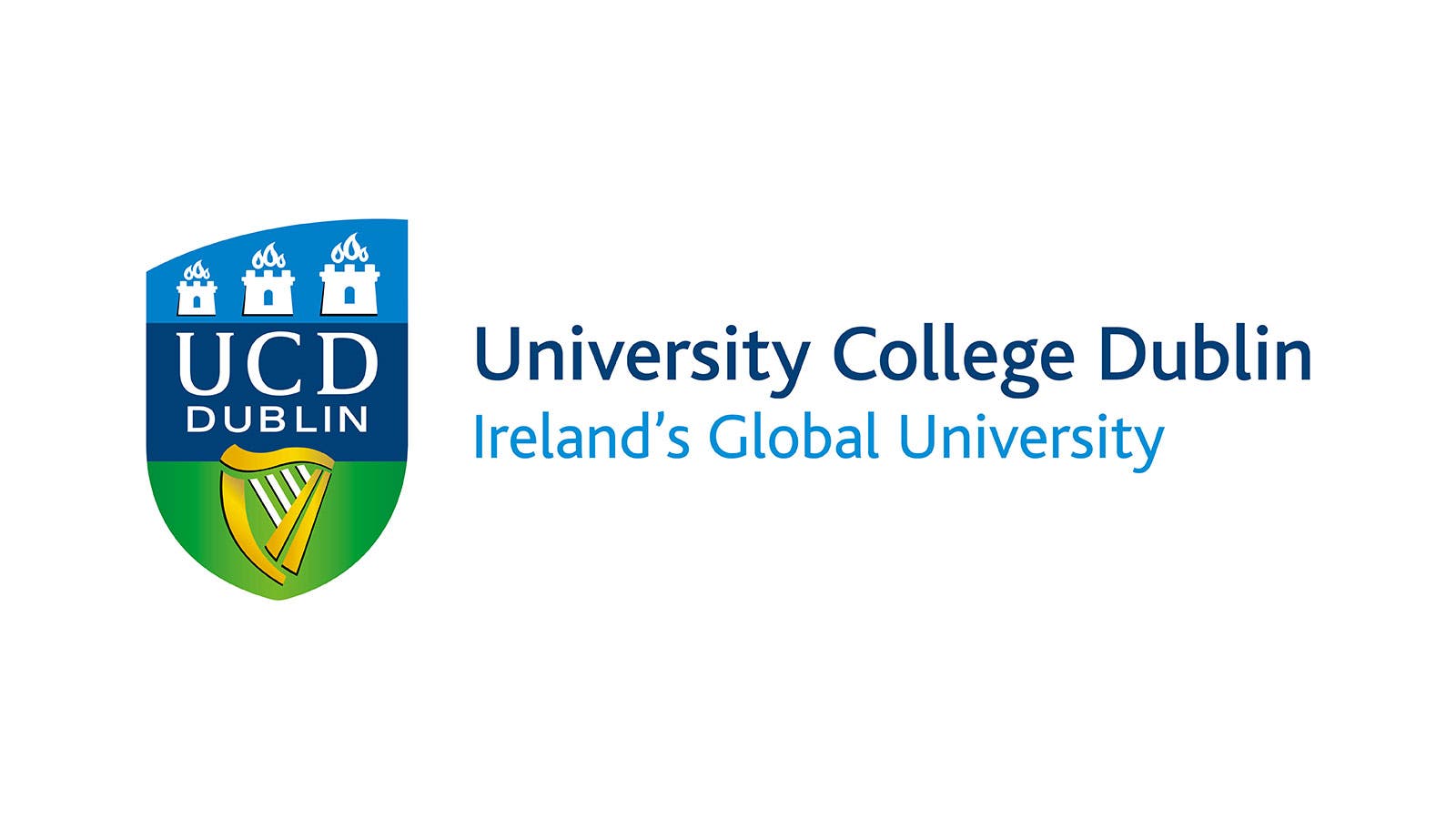 UCD's logo.