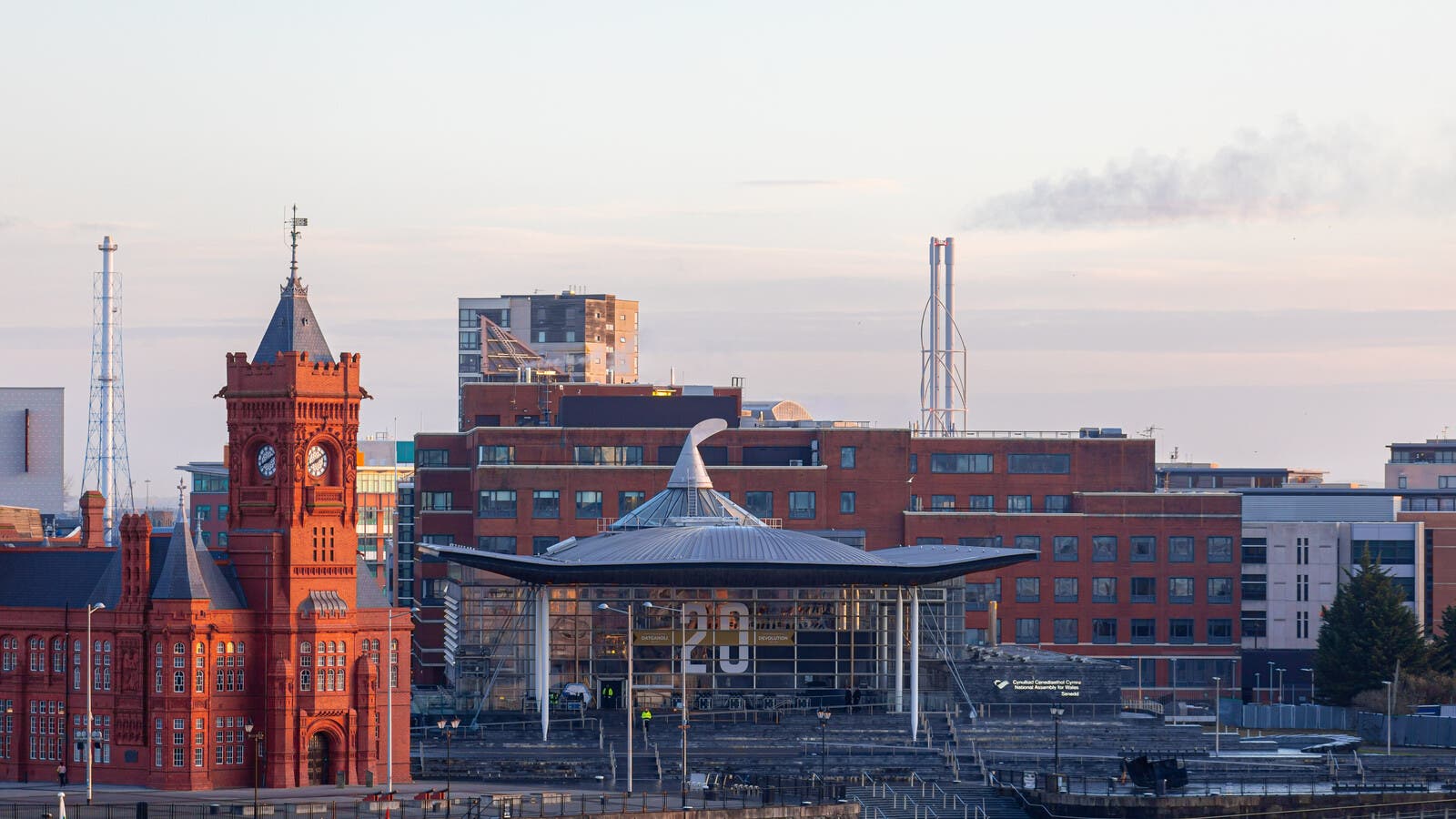 卡迪夫城市景观