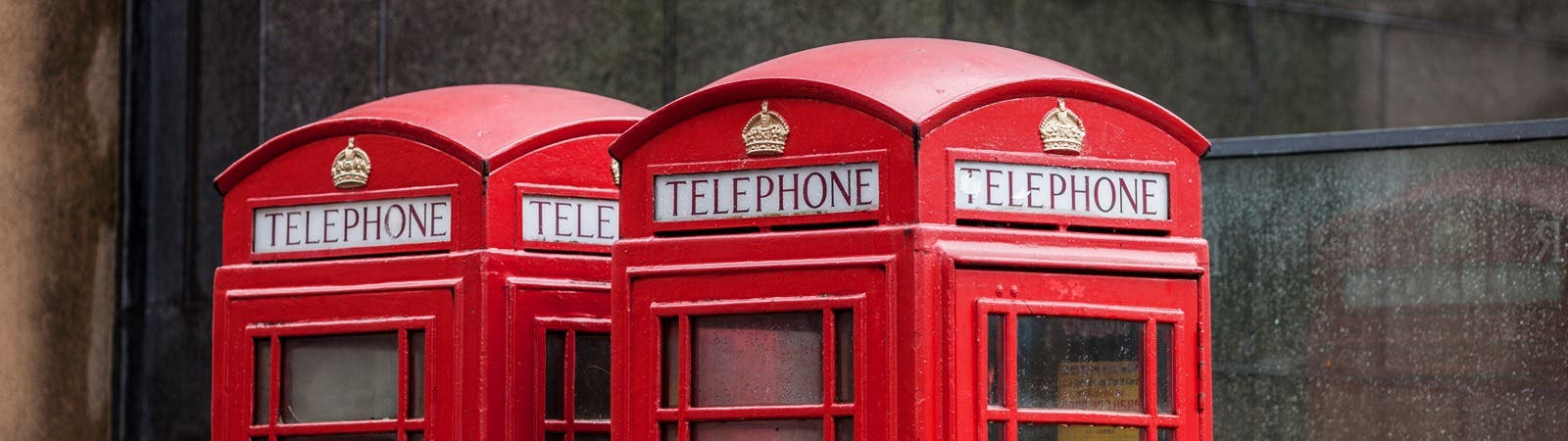 Image of English phoneboxes